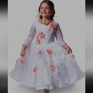 Disney Belle Deluxe Celebration Dress  Costume Size 5/6